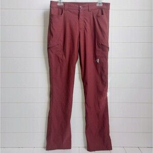 Eddie Bauer First Ascent Guide Pro Pants Women's Size 10 Red Hiking Gorpcore